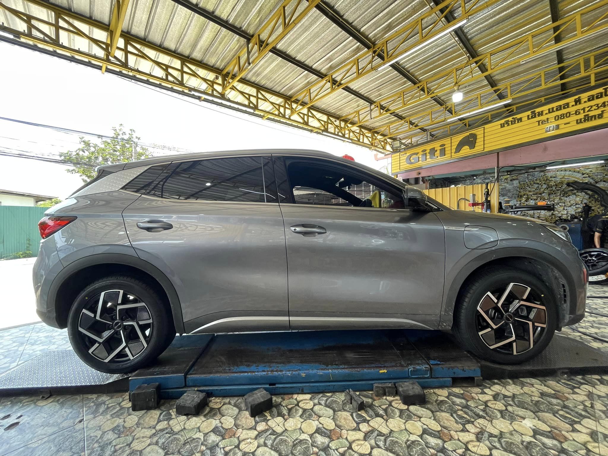 🙏 ขอบพระคุณลูกค้ามากๆค่ะไว้วางใจใช้บริการเอ็มแอลออโต้แม็กซ์ 🚗 #BYD_AUTTO3 🛞ยางใหม่ดันลอป #DUNLOP SP SPORT FM800 215/55R28 ยางใหม่ปี2024