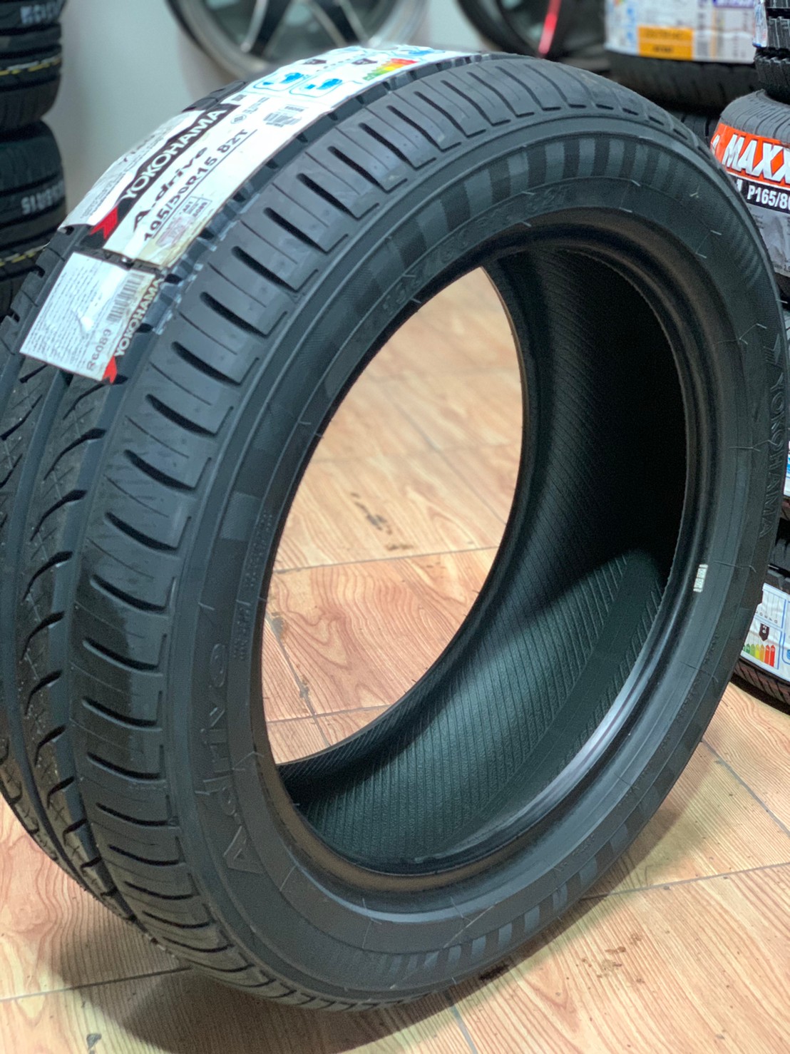 YOKOHAMA A.Drive AA01 195/50R15ยางใหม่ปี2020