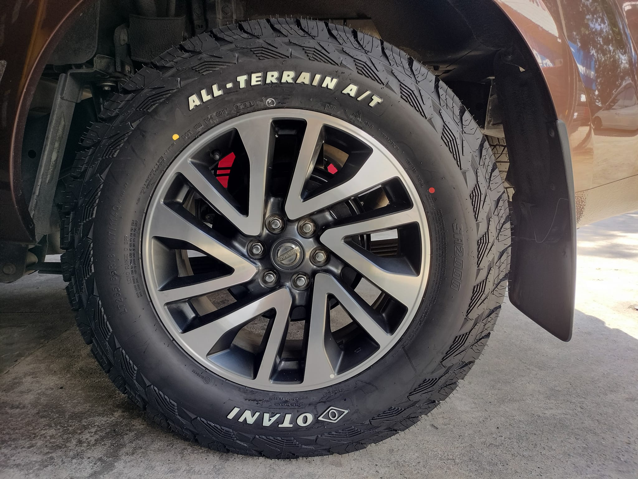 #NISSAN_NAVARA #OTANI_SA2000_265/65R18