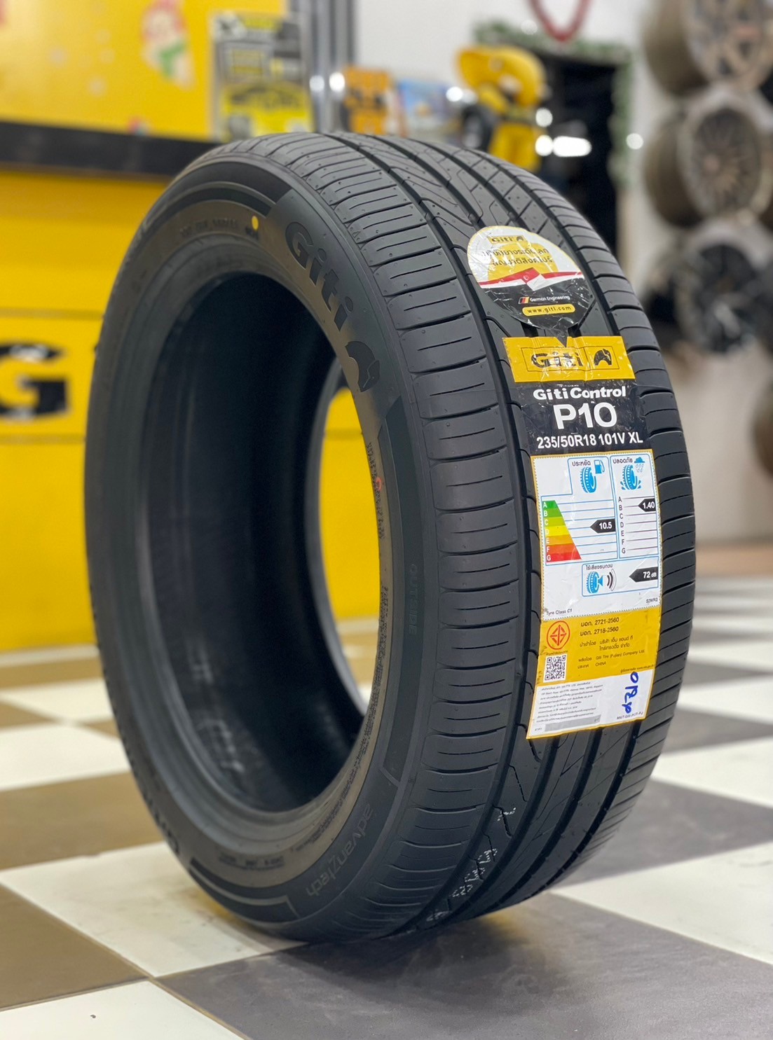 🔥Giti control P10 235/50R18 ยางใหม่ปี2024