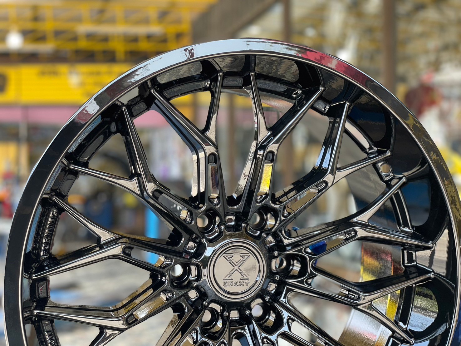 ล้อแม็กใหม่ขอบ20 งาน #HOF_RACING_WHEEL 20x9.5 6x139.7 ET0 สีดำเงา