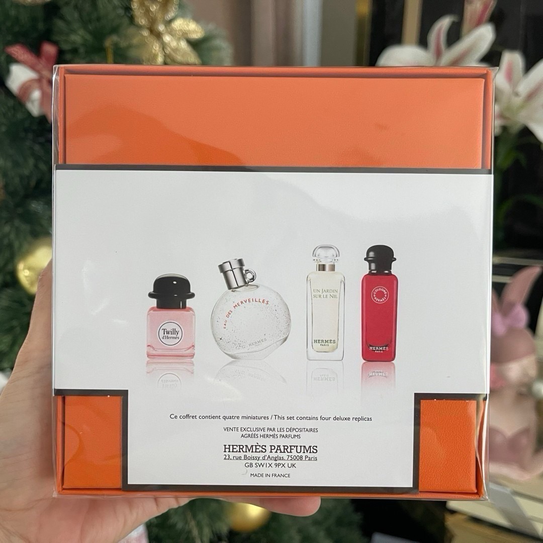 น้ำหอมHERMES Set mini น้ำหอม 7.5ml x4 กลิ่น