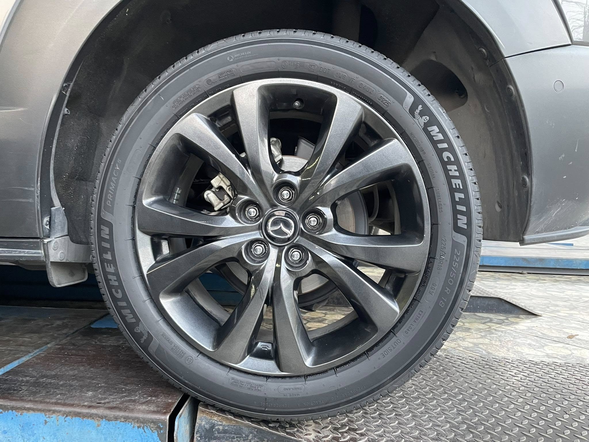 MAZDA_CX30🚘เปลี่ยนยาง 🛞🐘#MICHELIN_PRIMACY5_225/50R18