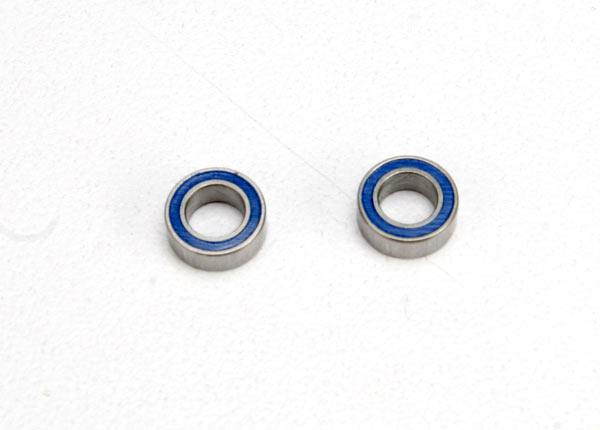 5124 Ball bearings, blue rubber shield (4x7x2.5mm) (2)