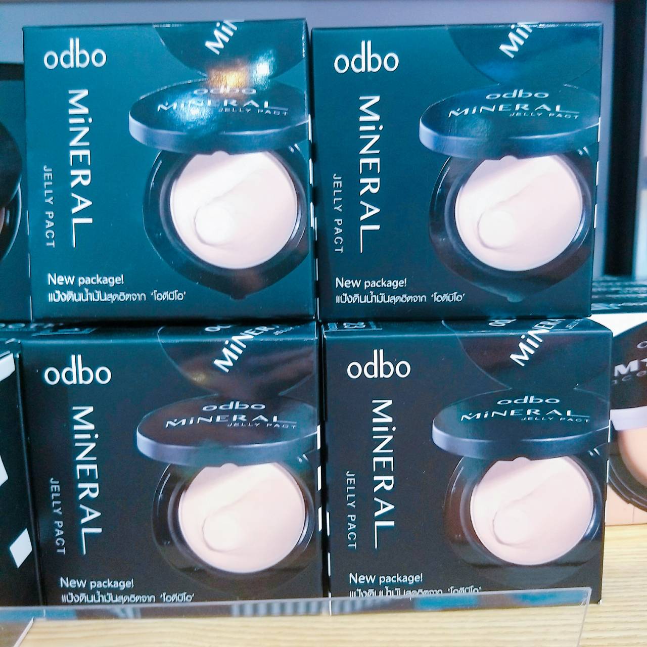 Odbo Mineral JELLY PACT Makeup Powder SPF36 PA++ 12g.
