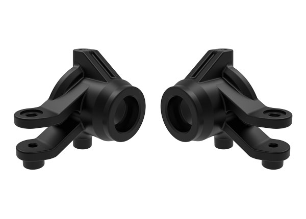 10736-BLK Steering blocks, left & right (black)