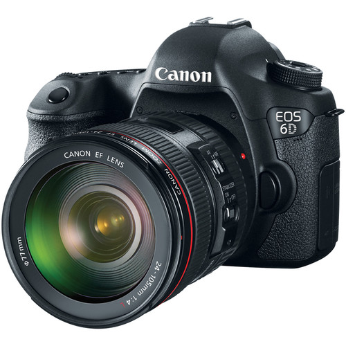 กล้อง DSLR Canon EOS 6D With EF 24-105mm f/4L IS USM Lens