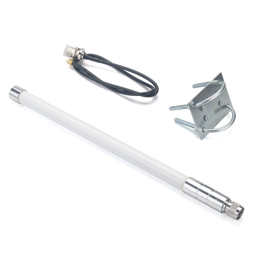 Fiberglass Antenna ยาว 40 ซม. 3dBi สำหรับ LoRa และ Helium