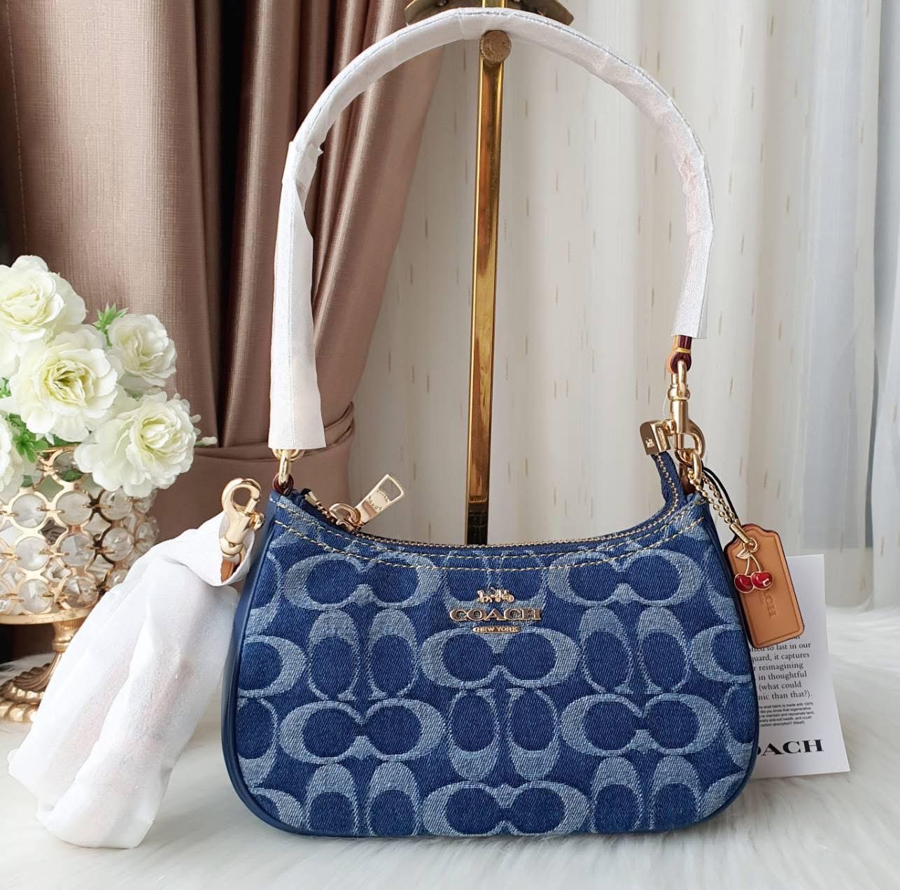 COACH Teri Mini Crossbody Bag In Signature Denim