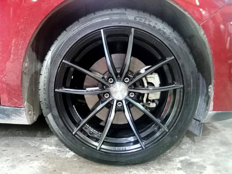 เปลี่ยนยางORA_GOODCAT 🛞 #GITI #SportS2 235/45R18