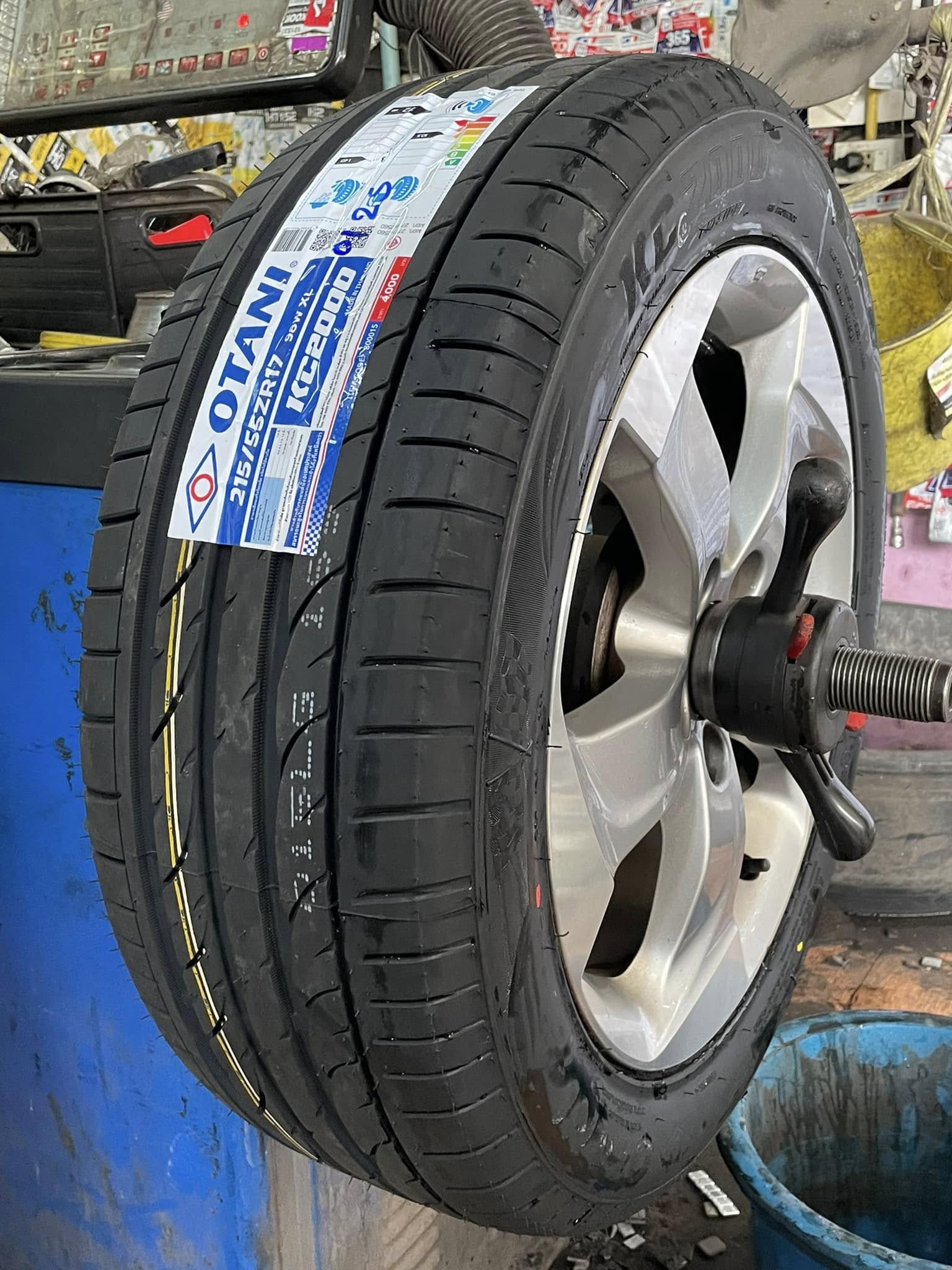 🚘 #HONDA_HRV🛞เปลี่ยนยาง #OTANI #KC2000 215/55R17
