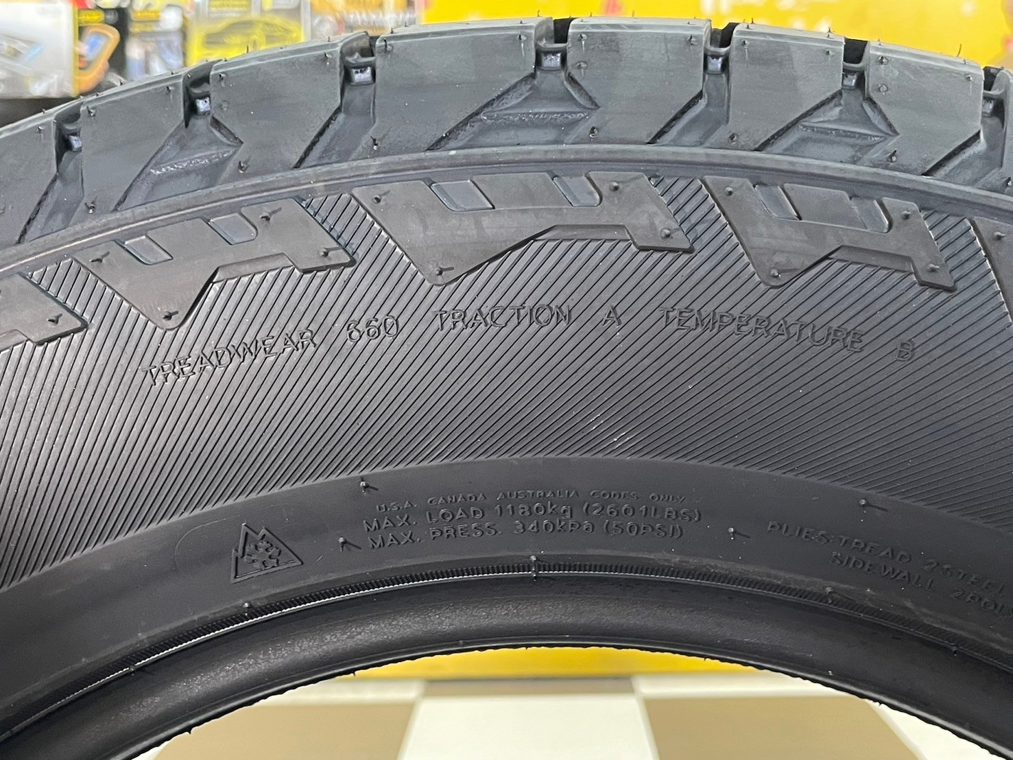 ยางใหม่ #HANKOOK_AT2 265/60R18ยางใหม่ปี2024