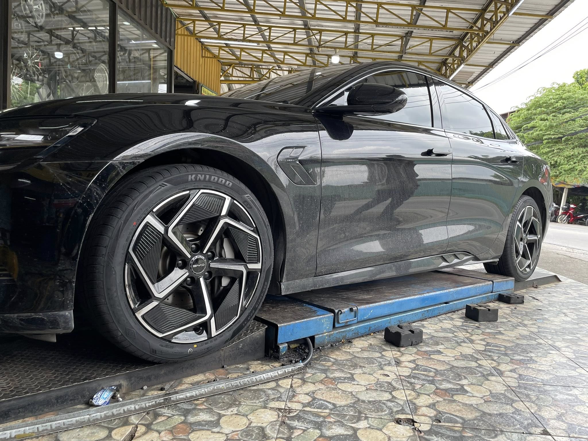 #BYD_SEAL🚘 เปลี่ยนยาง 🛞🐘#OTANI_KN1000_235/45R19