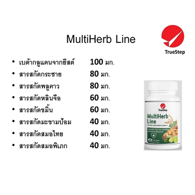 MultiHerb Line มัลติเฮิร์บ ไลน์ เพื่อภูมิต้านทานที่แข็งแรง