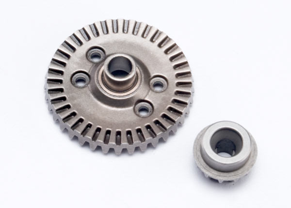 6879 Ring gear, differential/ pinion gear, differential (rear)