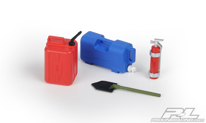 PRO-6075-00 Scale Accessory Assortment #7 Scale Accessory Assortment #7 for 1:10 Crawlers and Monster Truck
