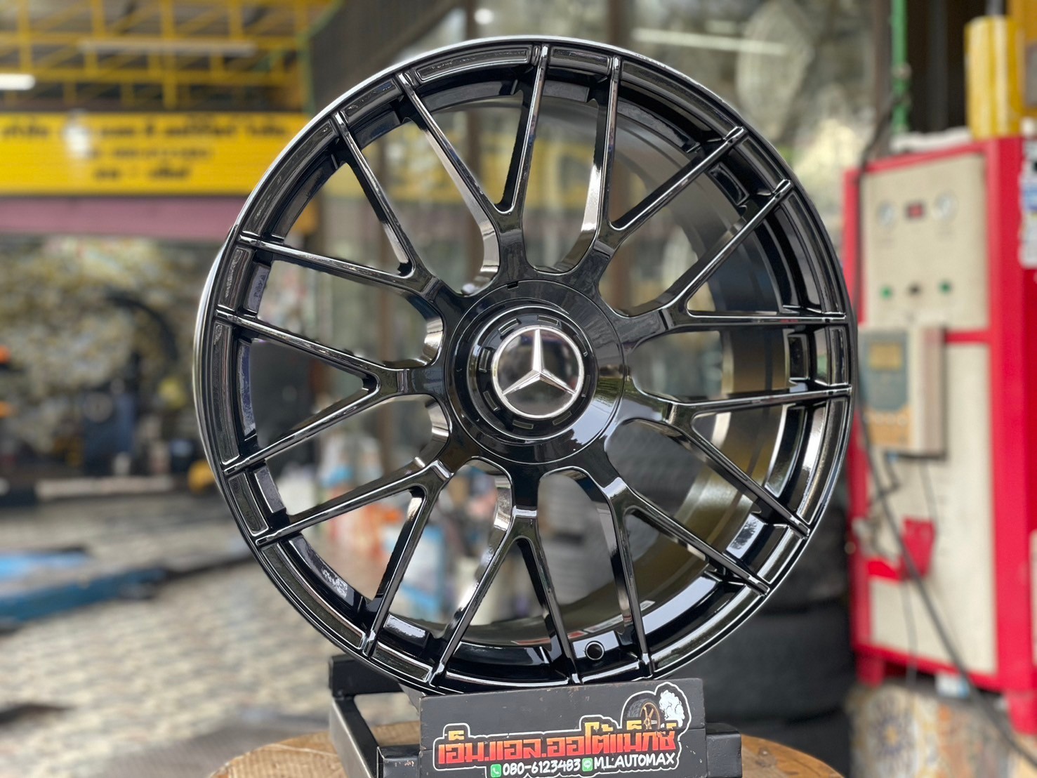 ล้อแม็กซ์ใหม่ สำหรับใส่รถ Mercedes-Benz ขอบ19" นิ้ว 5x112 ล้อเบาผลิตแบบ Flow Forming