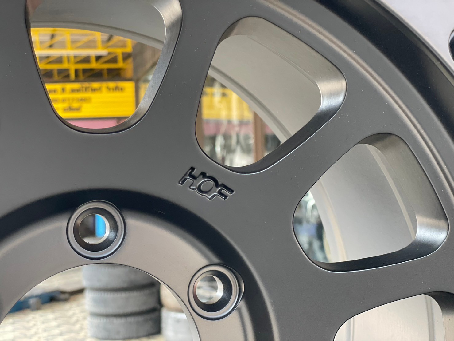 #ล้อแม็กซ์ใหม่ขอบ16 ลายออฟโรด #ระฆังคว่ำ #Model_HF268B 16x8.5 ET0 6x139.7 สีดำด้าน