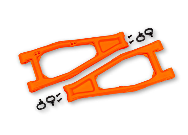 10929-ORNG Suspension arm, upper, orange (left or right, front) (2) [สำหรับ 1/5 FUNCO]