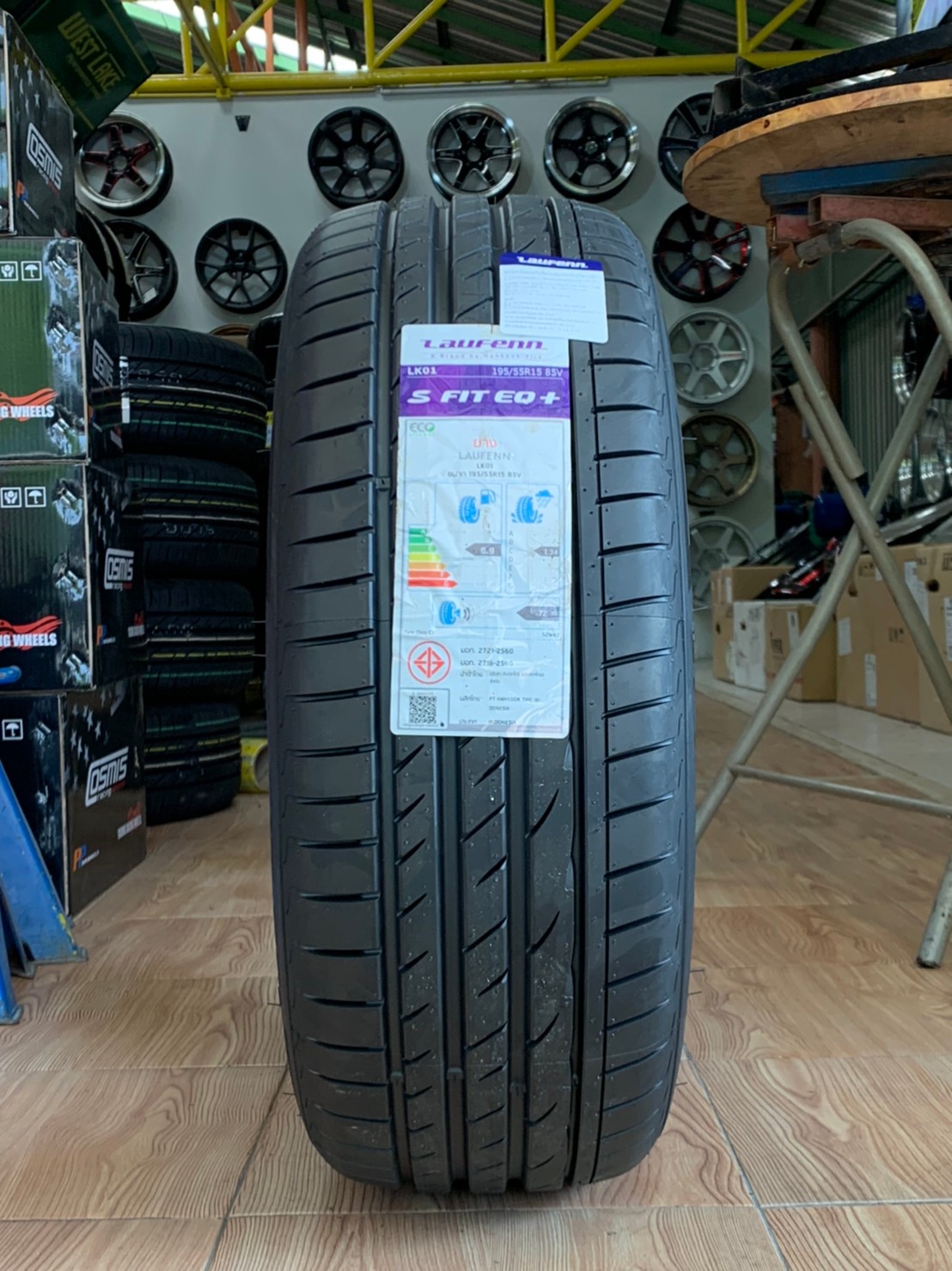 ยางใหม่ Laufenn S Fit EQ 195/55R15ยางใหม่ปี2021