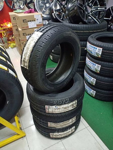 ยางใหม่ขอบ13 ยางแก้มเตี้ย Vee Ruber 195/50/R13