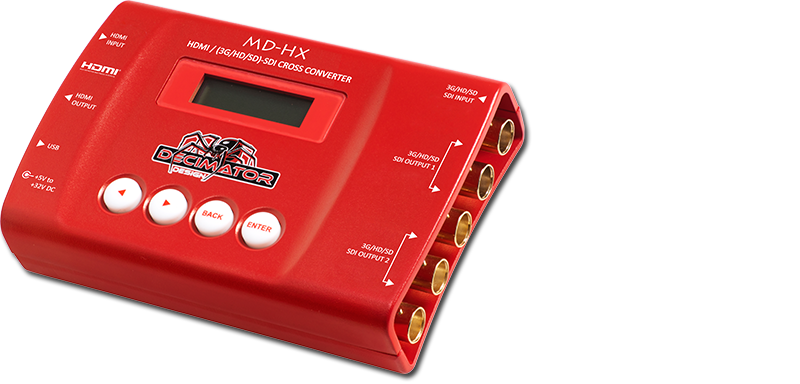 DECIMATOR MD-HX HDMI / SDI CROSS CONVERTER