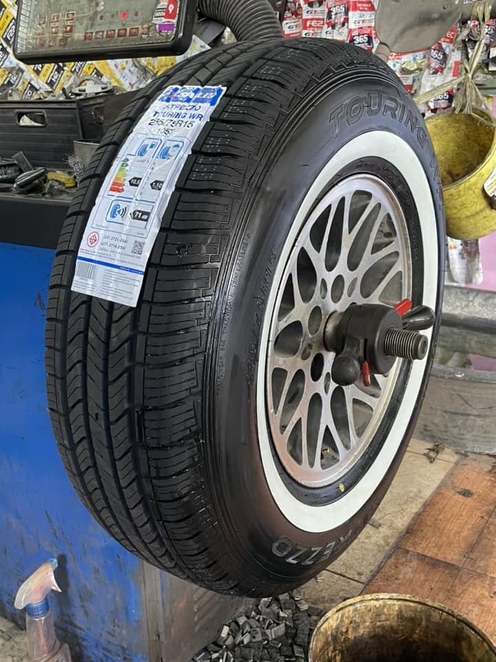 🚘 #JEEP_CHEROKEE เปลี่ยนยาง 🛞 #SAILUN_ยางขอบขาว 235/75R15 ยางขอบขาวคุณภาพดี นุ่มเงียบ