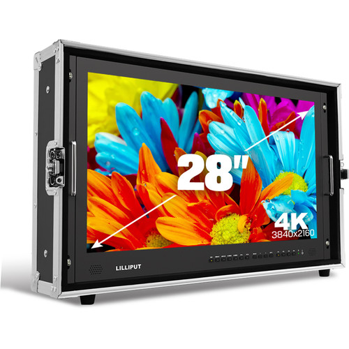 LILLIPUT BM280-4K (3G-SDI, 4K HDMI Broadcast Director Monitor)