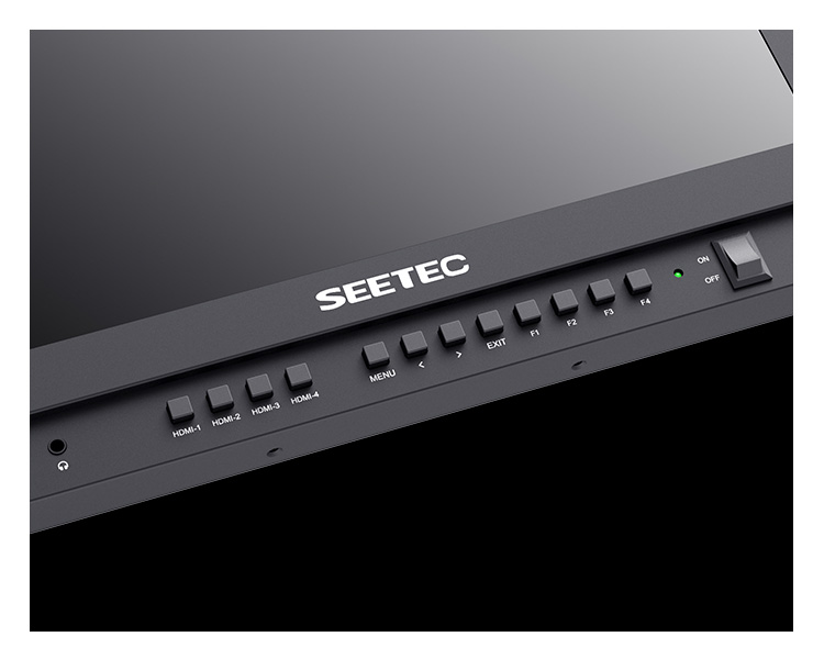 SEETEC ATEM156 CO 15.6" Carry-On Broadcast Monitor LUT Waveform 4xHDMI Multiview