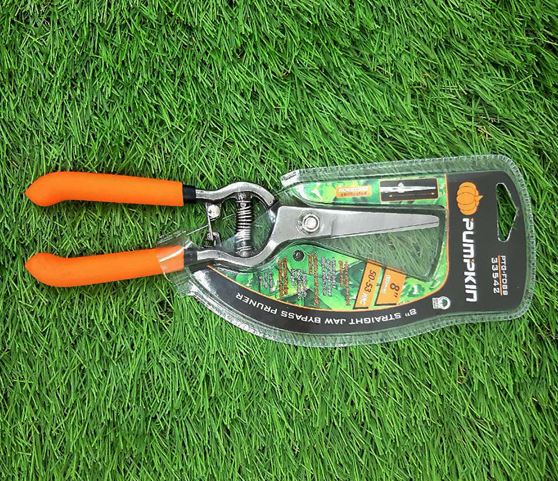 PUMPKIN กรรไกรตัดกิ่งผลไม้ปากตรง Full Drop forged 8 นิ้ว รุ่น PTG-FD8S 33542