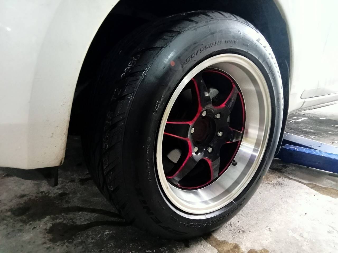 🚘#ISUZU_DMAX 🛞 #LENSO_FENIX 255/55R18