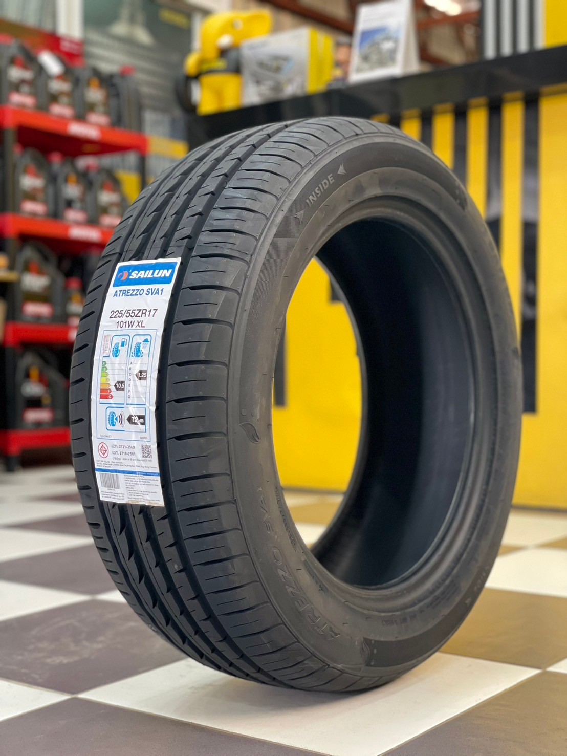 #ยางใหม่ #SAILUN ATREZZO #SVA1 225/55ZR17 ยางใหม่ปี2024