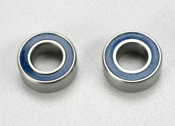 5115 Ball bearings, blue rubber sealed (5x10x4mm) (2)