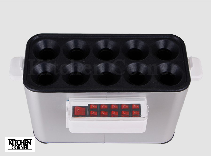 เครื่องทำไข่ม้วน ขนาด 10 ช่อง