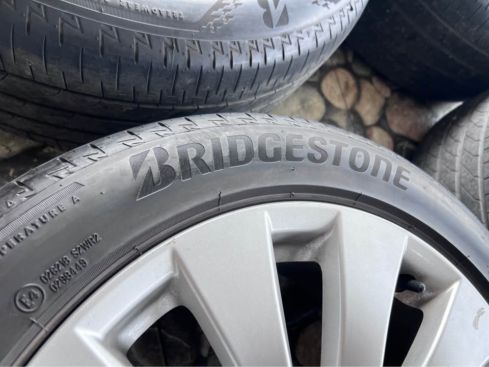🔥 ขายล้อแม็ก Honda Accord แท้ พร้อมยาง Bridgestone T005A. 225/50R17 🔥