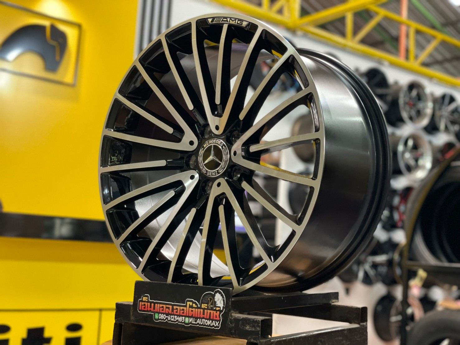ล้อแม็กซ์ใหม่ขอบ19 #MercedesBenz_AMG 19x9.5 ET40 5x112