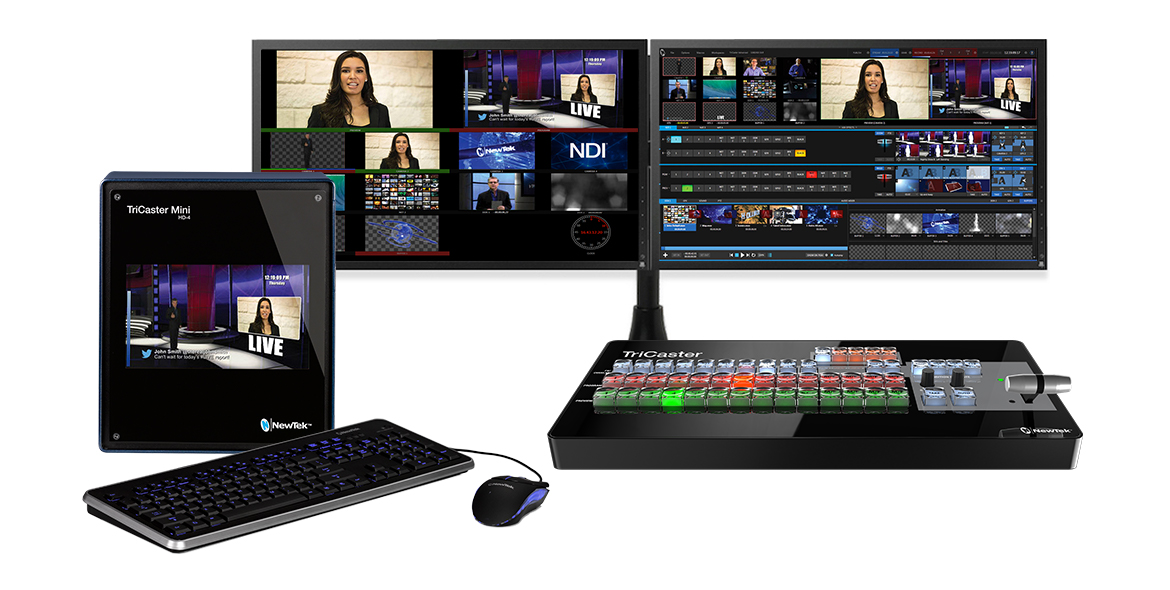 TriCaster® Mini Advanced NDI® Technology