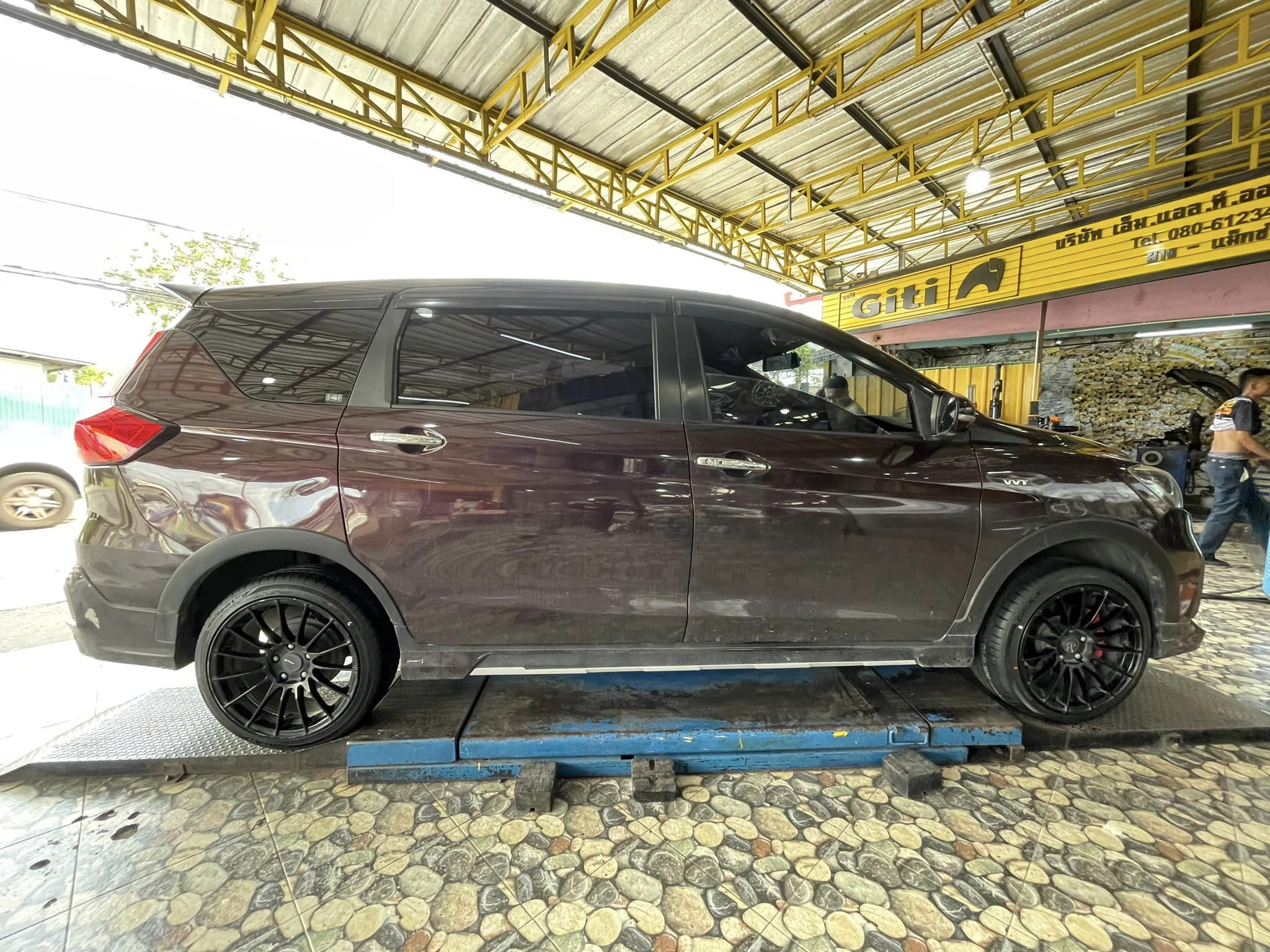 🚗 #SUZUKI_ERTIGA🚘 🛞#ยางจีที #ยางสปอร์ตสมรรถนะการขับขี่สูง 🛞 🛞#Giti_SportS2 205/45R17🛞