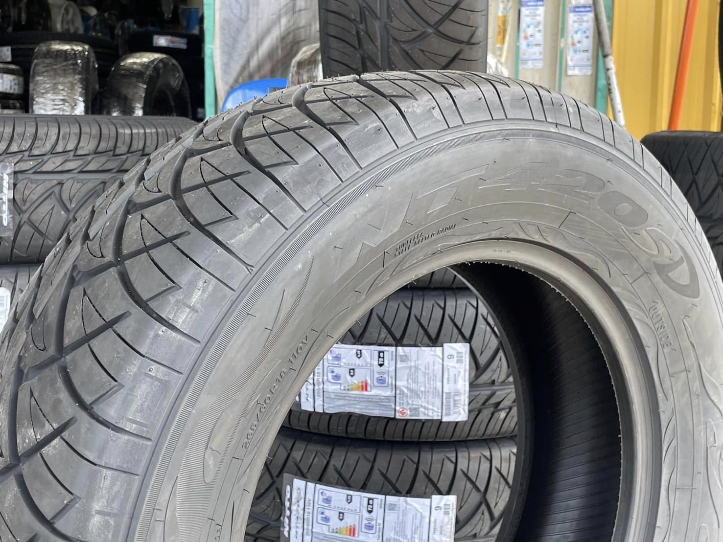👉ยางใหม่ NITTO NT420SD 265/60R18 ยางใหม่ปี2024