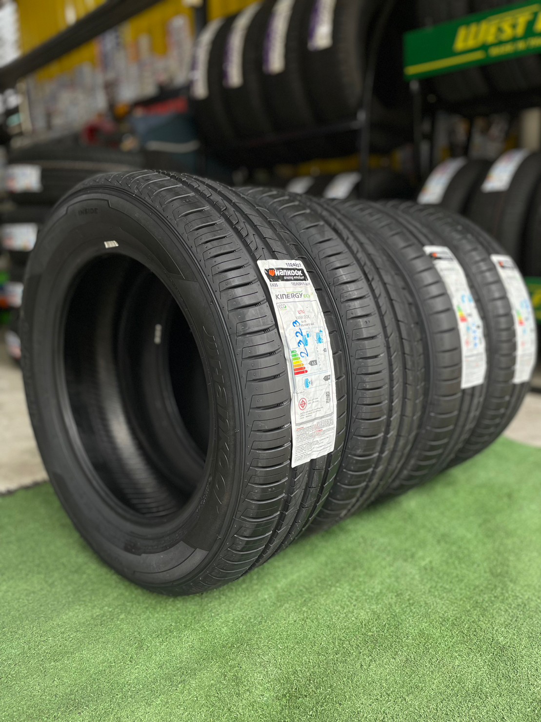 ยางใหม่ฮันคุ๊ก ยางHankook Kinergy Eco2 185/60R15 ยางใหม่ปี2023