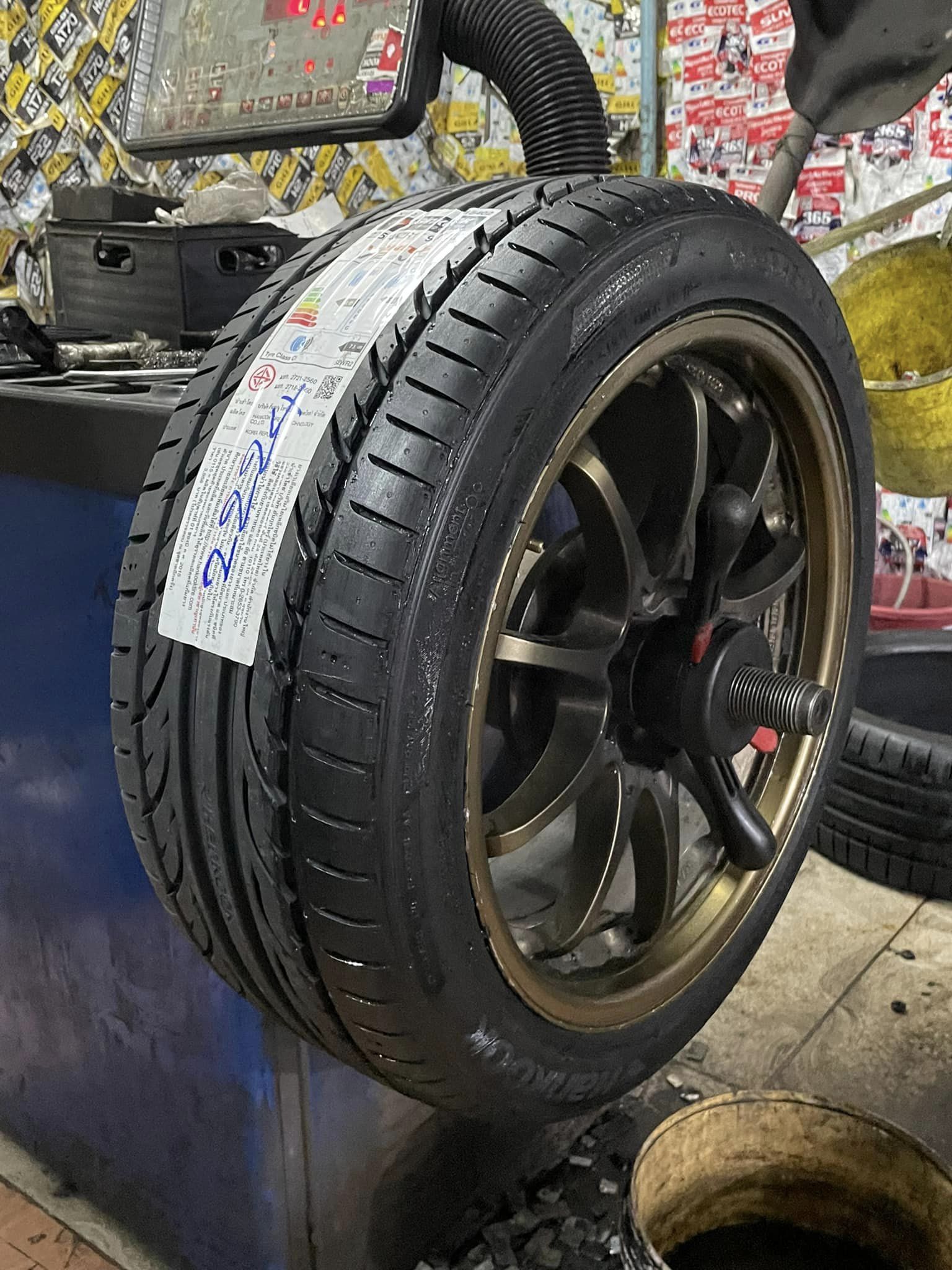 #HONDA_CIVIC เปลี่ยนยาง #HANKOOK_V12_225/45R17