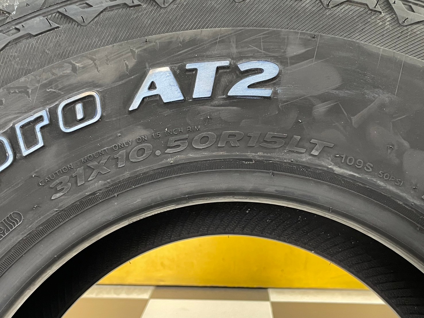 #HANKOOK Dynapro AT2 (RF11) 31x10.5R15 ยางใหม่ปี2024 #ยางตัวหนังสือสีขาว🔥🔥
