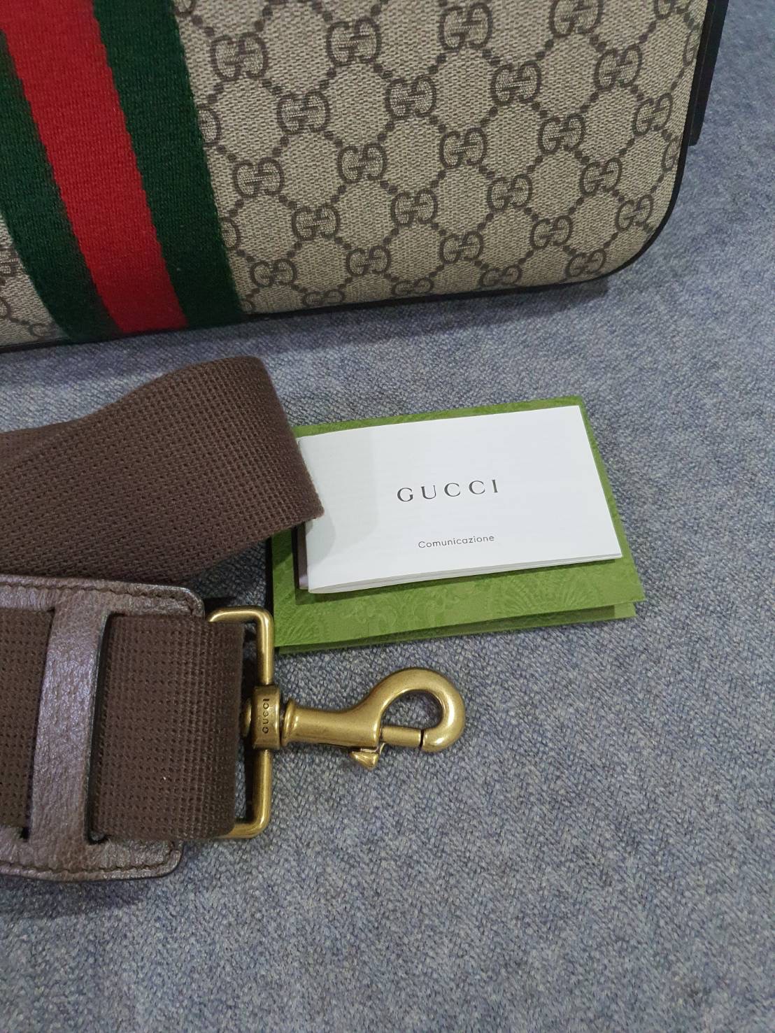 กระเป๋าใส่เอกสารแบรนด์Gucci Ophidia GG Briefcase