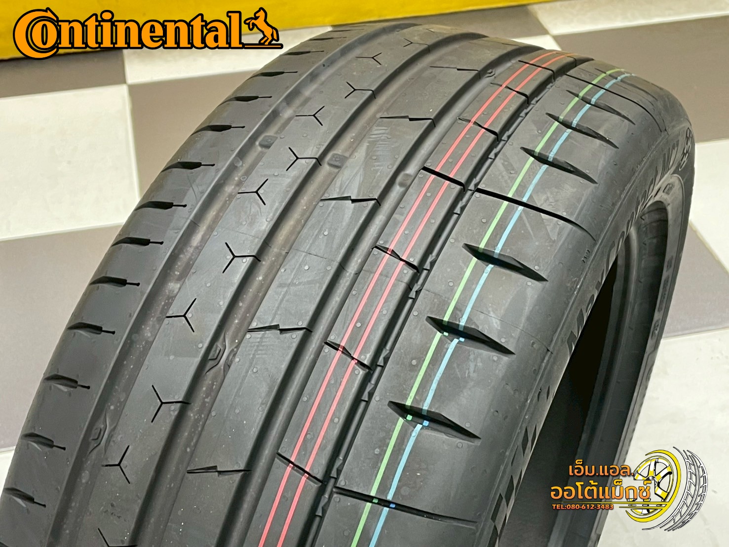 Continental MaxContact MC7 ขนาด 245/45R18 ยางใหม่2025