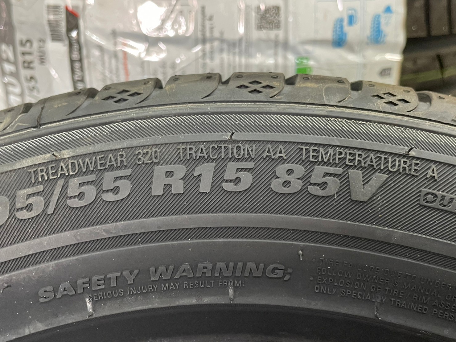 MARSHAL MU12 195/55R15 ยางใหม่ปี2023