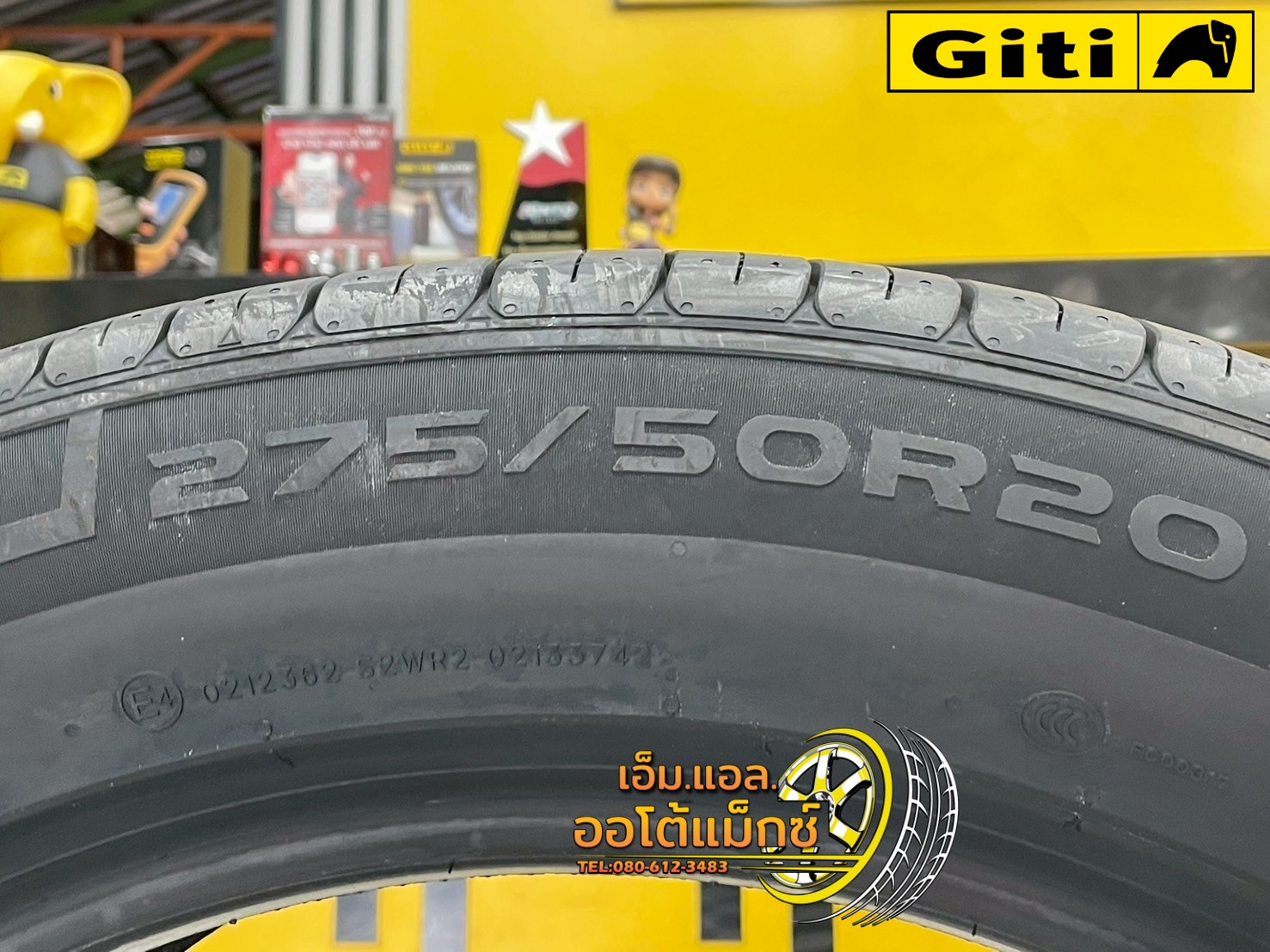 Giti control P10 275/50R20 🔥ยางรถยนต์คุณภาพดี นุ่มเงียบ สมรรถนะสูง ยางใหม่ปี2025