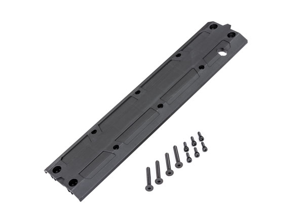 10245 Skidplate, center/ 4x30 CCS (4)/ 3x10 CS (4) สำหรับ Maxx Slash