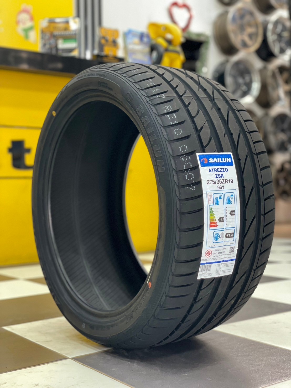 ยางใหม่ไซหลุน #SAILUN ATREZZO #ZSR 275/35ZR19 ยางใหม่ปี2024