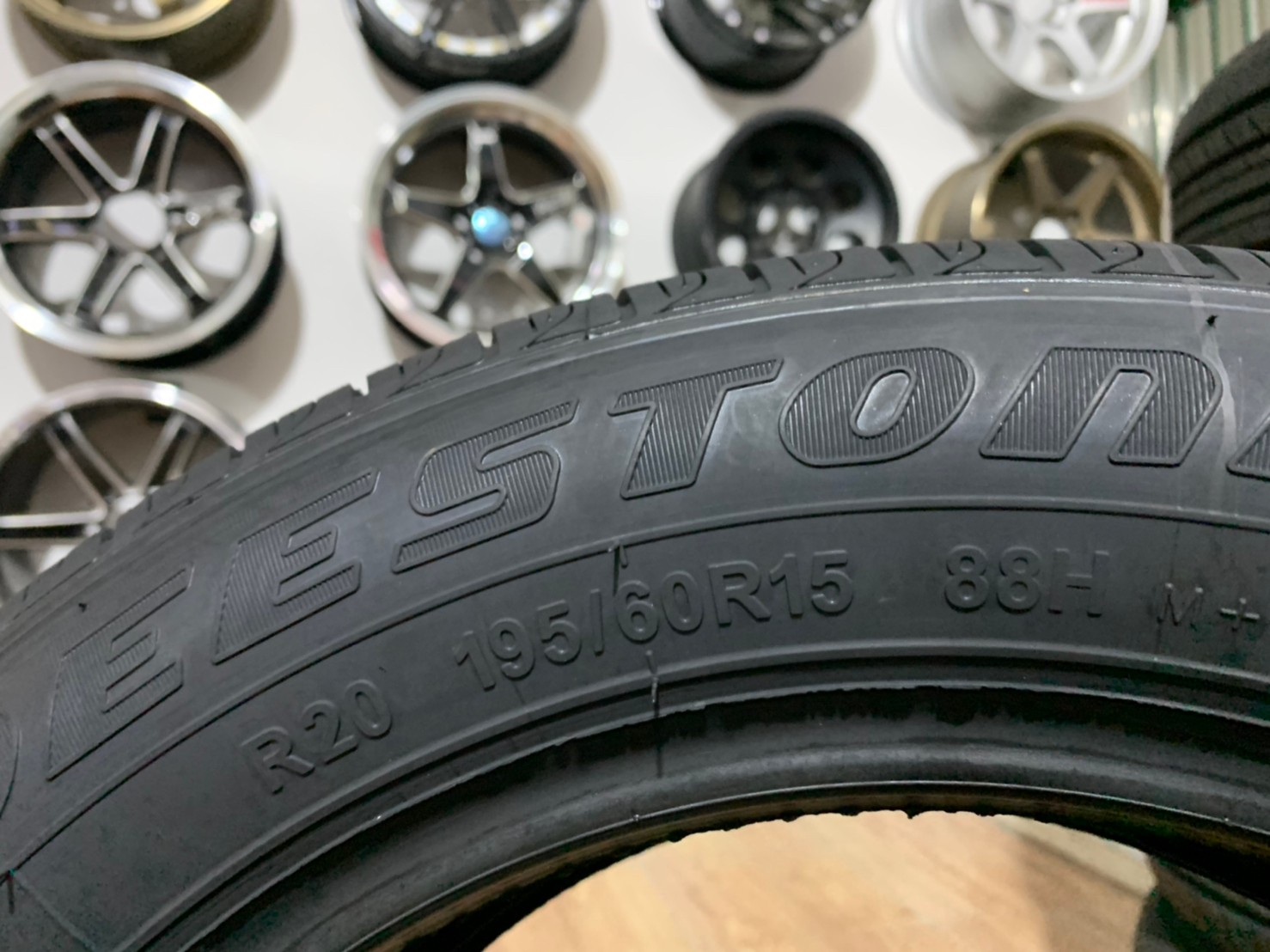 195/60R15 Deestone Public Trans R20 ยางใหม่ปี2021