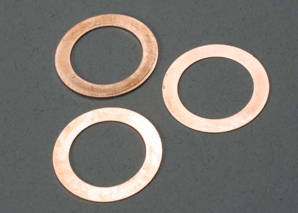 5229 Gaskets, cooling head: 0.15, 0.25, 0.35mm (1 each) (TRX® 2.5, 2.5R)